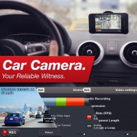 “Car Camera DVR Lite เปลี่ยน iPhone เป็นกล้องบันทึกการขับขี่ ฟรี!”